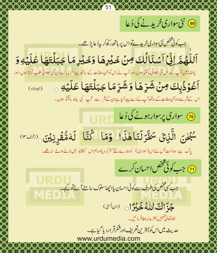 Online Pyare Rasool Nabi(peace be upon him) ki Pyari Masnoon Qurani Ayat Dua Azkar in Duian Islamic Book Urdu Media